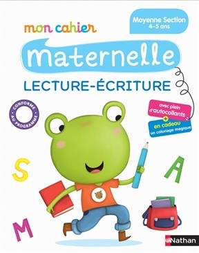 Mon cahier maternelle lecture  /ecriture MS