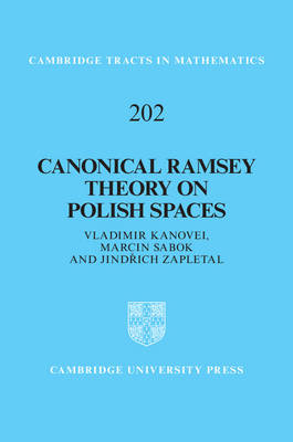 Canonical Ramsey Theory on Polish Spaces -  Vladimir Kanovei,  Marcin Sabok,  Jindrich Zapletal