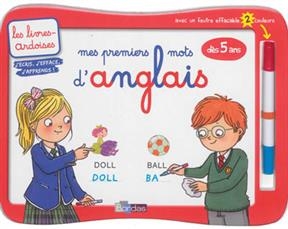 Mes premiers mots d'anglais, dès 5 ans