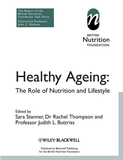 Healthy Ageing -  Sara Stanner