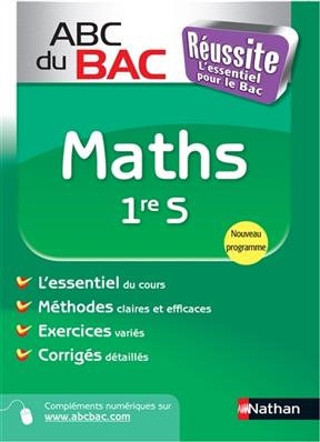 Mathématiques 1re S : programme 2011