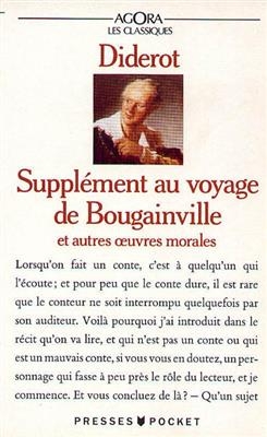 Supplément au voyage de Bougainville : et autres oeuvres morales - Denis Diderot