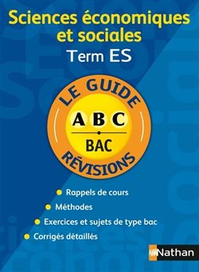 Sciences économiques et sociales, terminales ES obl. et spé. - Vanessa Garnier, Michel Stambouli