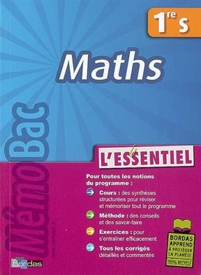 Maths 1re S - Michel Szwarcbaum