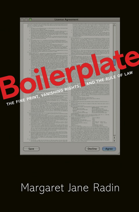 Boilerplate -  Margaret Jane Radin