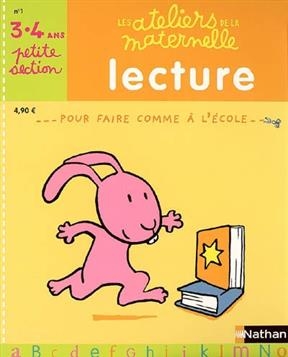 Lecture, petite section 3-4 ans : pour faire comme à l'école - Huguette Chauvet