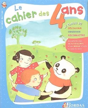 Le cahier des 4 ans