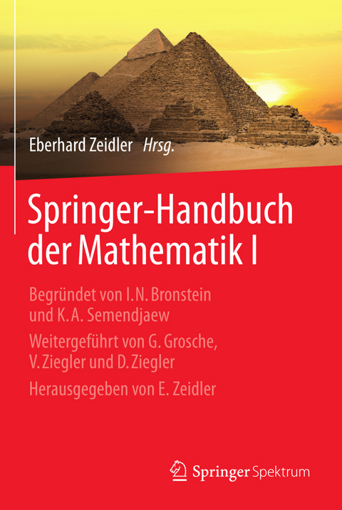 Springer-Handbuch der Mathematik I - 