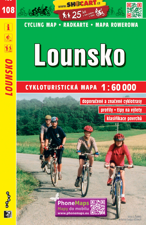 Lounsko / Laun (Radkarte 1:60.000)