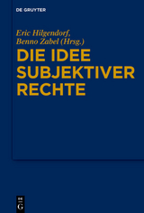 Die Idee subjektiver Rechte - 