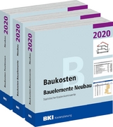 BKI Baukosten Gebäude + Positionen + Bauelemente Neubau 2020 - Kombi Teil 1-3 - 