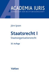 Staatsrecht I - Jörn Ipsen