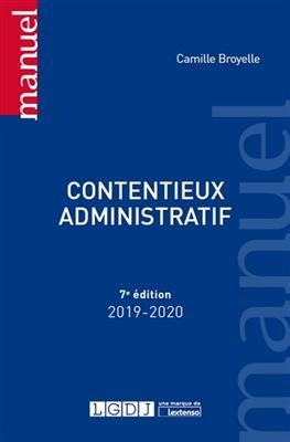 Contentieux administratif : 2019-2020 - Camille Broyelle