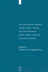 The Jerusalem Talmud. Third Order: Našim / ee - 