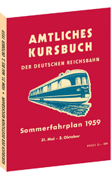 Kursbuch der Deutschen Reichsbahn - Sommerfahrplan 1959 - 