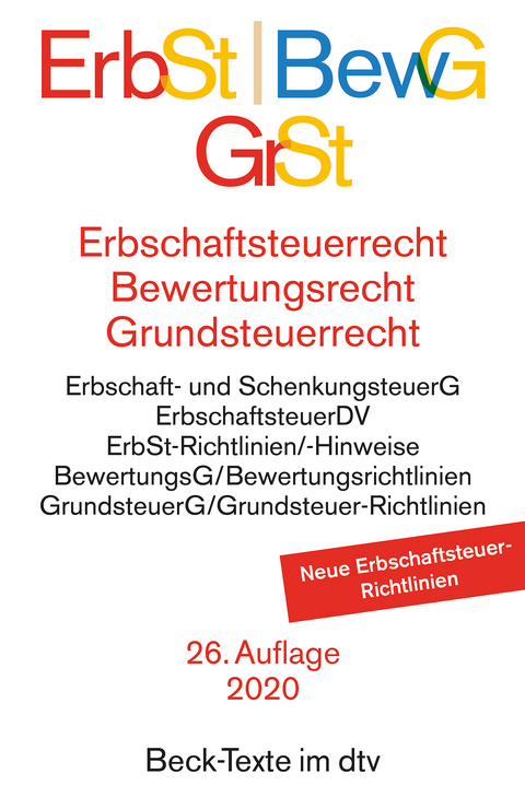 Erbschaftsteuerrecht / Bewertungsrecht / Grundsteuerrecht