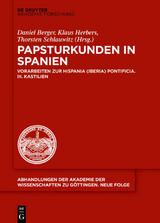 Papsturkunden in Spanien - 