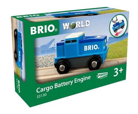 33130 BRIO Blaue Batterie Frachtlok