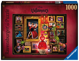 Ravensburger Puzzle 1000 Teile - Disney Villainous Herzkönigin - Die beliebten Charaktere aus Alice im Wunderland als Puzzle für Erwachsene und Kinder ab 14 Jahren