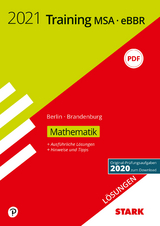 STARK Lösungen zu Training MSA/eBBR 2021 - Mathematik - Berlin/Brandenburg