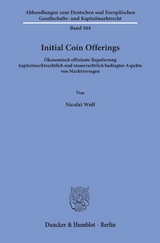 Initial Coin Offerings. - Nicolai Wolf