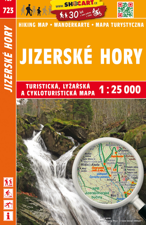 Jizerské hory / Isergebirge (Wander - Radkarte 1:25.000)