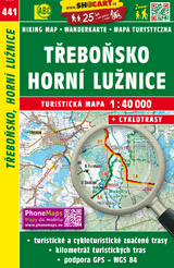 Třeboňsko, Horní Lužnice / Trebon, Obere Lainsitz (Wander - Radkarte 1:40.000)