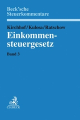 Einkommensteuergesetz Band 3: §§ 26 bis 109 - 