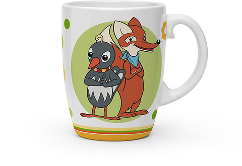 Trötsch Unser Sandmännchen Kindertasse Fuchs und Elster