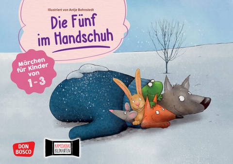 Die Fünf im Handschuh. Kamishibai Bildkartenset - 