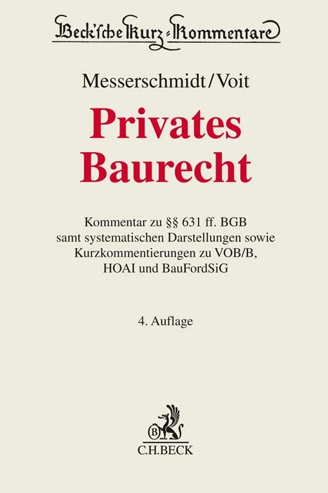 Privates Baurecht - 