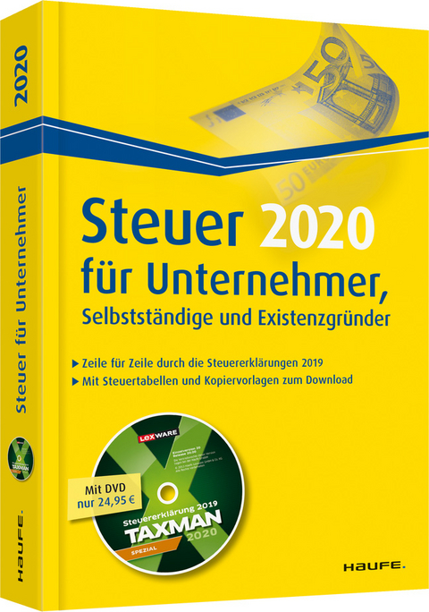 Steuer 2020 für Unternehmer, Selbstständige und Existenzgründer - inkl.DVD - Willi Dittmann, Dieter Haderer, Rüdiger Happe