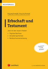 Erbschaft und Testament - Haunschmidt, Franz; Haunschmidt, Johanna