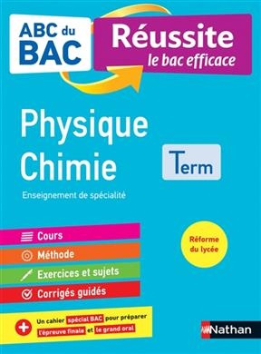 Physique chimie terminale : enseignement de spécialité : réforme du lycée