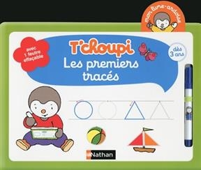 Les premiers tracés : avec T'choupi