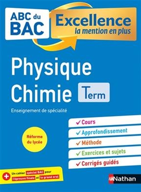 Physique chimie terminale : enseignement de spécialité : réforme du lycée