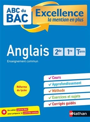 Anglais 2de, 1re, terminale : enseignement commun : réforme du lycée - C. Brouteele-Guille, C. Gallichet-Falguiere