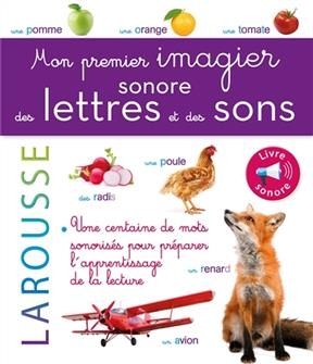 Mon premier imagier sonore des lettres et des sons