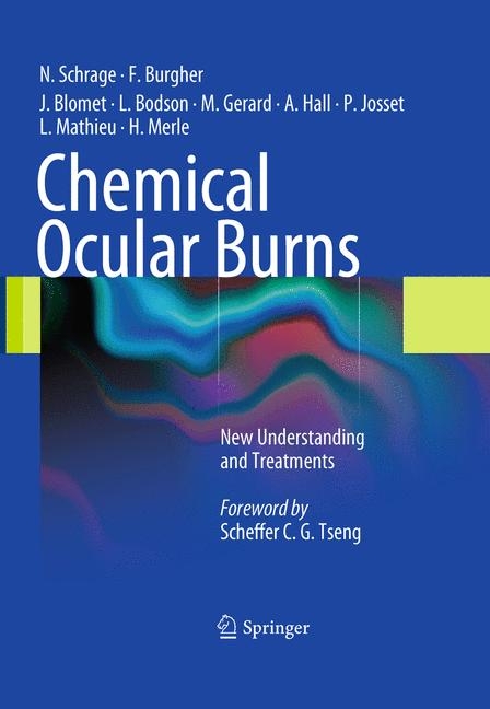 Chemical Ocular Burns - Norbert Schrage, François Burgher, Jöel Blomet, Lucien Bodson, Max Gerard, Alan Hall, Patrice Josset, Laurence Mathieu, Harold Merle