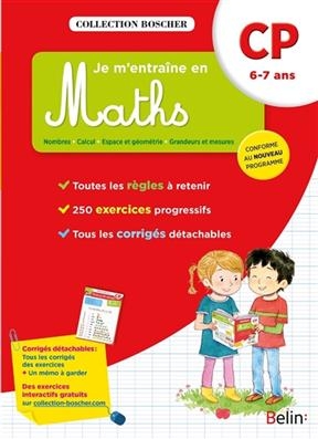 Je m'entraîne en maths : CP, 6-7 ans : conforme au nouveau programme - Véronique Schwab, Edwige Rafini