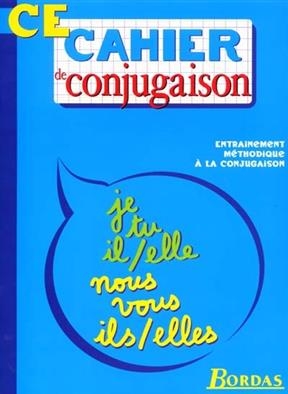 Cahier de conjugaison, cours élémentaire - Alain Charles, Thierry Zaba