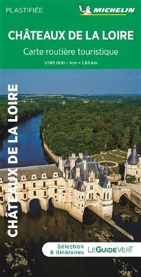 Chateaux de la Loire : carte routière et touristique -  Manufacture française des pneumatiques Michelin