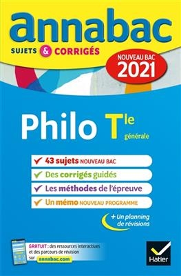 Annabac 2021 Philosophie