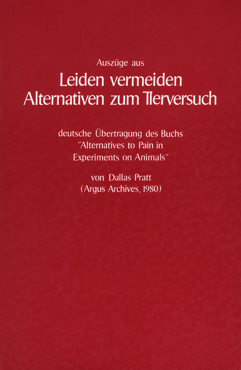 Leiden vermeiden - Dallas Pratt