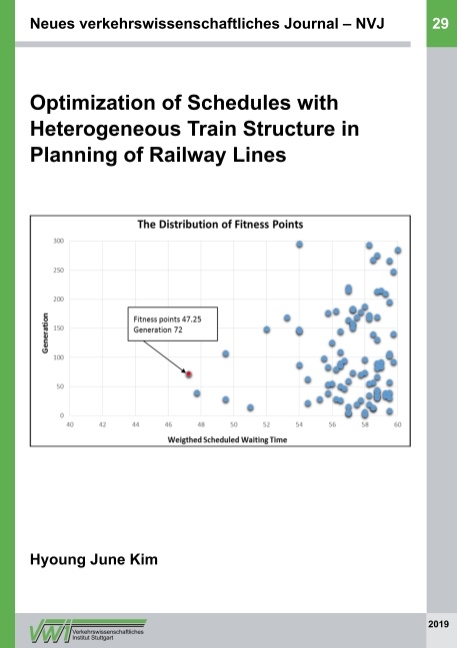 Optimization of Schedules with Heterogeneous Train Structure in Plan-ning of Railway Lines - Hyoung June Kim