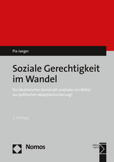 Soziale Gerechtigkeit im Wandel - Jaeger, Pia