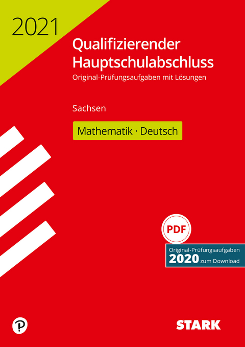 STARK Qualifizierender Hauptschulabschluss 2021 - Mathematik, Deutsch - Sachsen