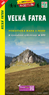 Veľká Fatra / Große Fatra (Wander - Radkarte 1:50.000)