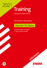 STARK Lösungen zu Training Hauptschulabschluss 2021 - Deutsch - NRW