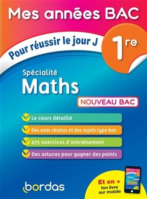 Maths 1re : nouveau bac - Fabien Aoustin